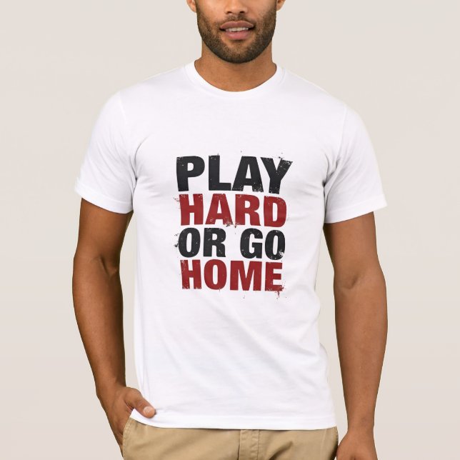 Camiseta Play Hard Basketball Tee (Frente)