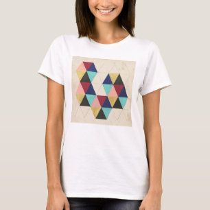 Camiseta Play III de padrões geométricos