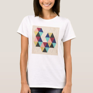 Camiseta Play III de padrões geométricos