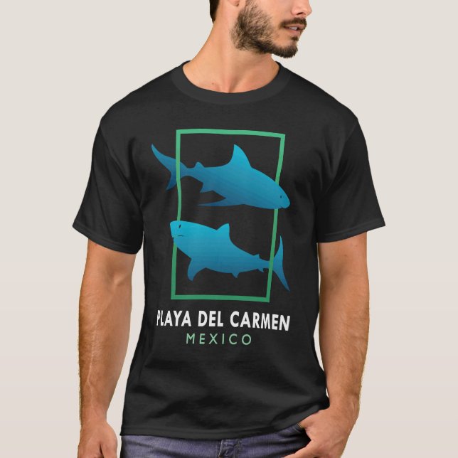 Camiseta Playa del Carmen  Mexico  Souvenir (Frente)