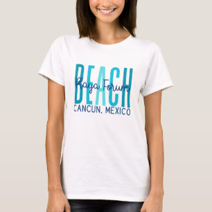 Camiseta Playa Forum Beach Cancun México (Oceano)