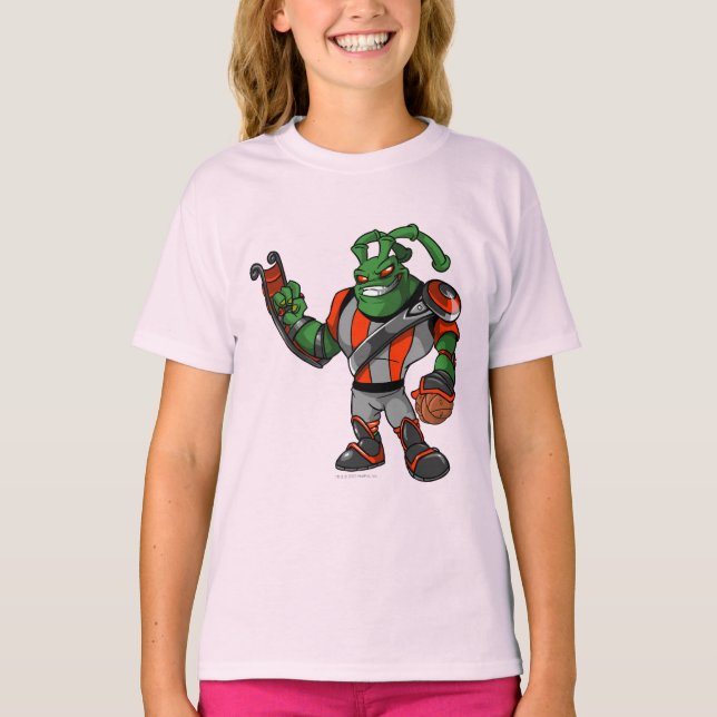 Camiseta Player de Estação Espacial do Grundo Virtupets (Frente)