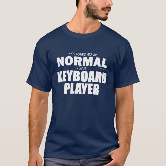 Camiseta Player de teclado normal (Frente)