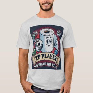 Camiseta Player TP - Limpar a parte traseira - sempre últim