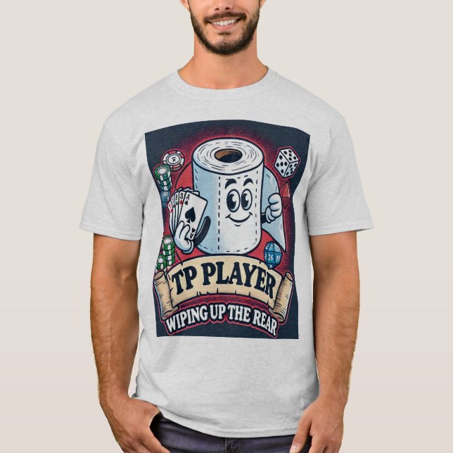 Camiseta Player TP - Limpar a parte traseira - sempre últim (Frente)