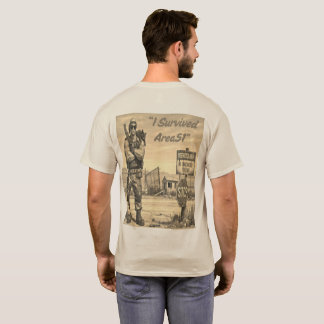 Camiseta Playera Area51 -I survived Area51