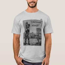 Camiseta Playera Area51 -I survived Area51