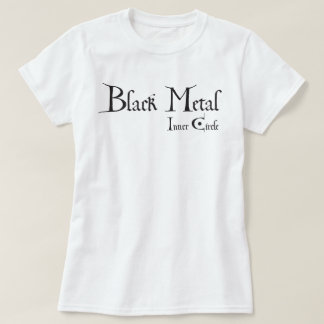 Camiseta Playera Black Metal Inner Circle (black ink)