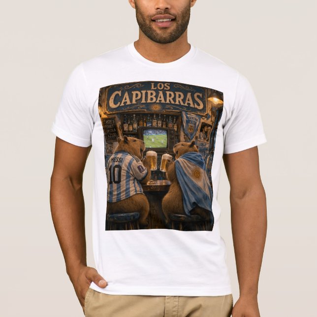 Camiseta Playera Capibarra Oficial World Cup 2026 (Frente)