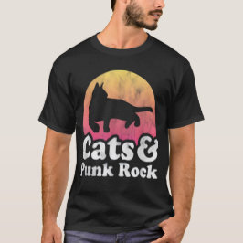 Camiseta Playera | Cats and Punk Rock