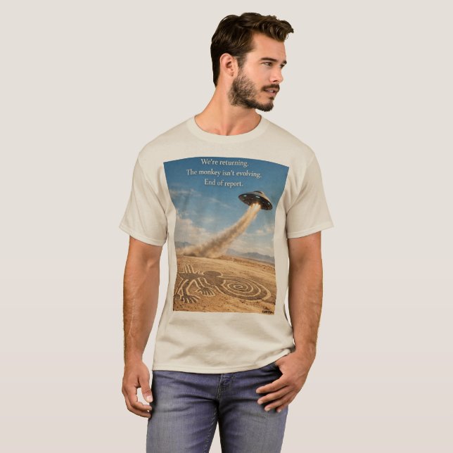 Camiseta Playera CG17S -Nazca Monkey (Frente Completa)