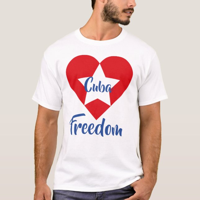 Camiseta Playera Cuba Freedom (Frente)
