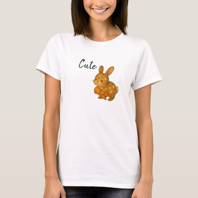Camiseta Playera cute (Frente)