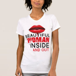 Camiseta Playera de punto de jersey Beautiful Woman