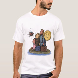 Camiseta Playera de Viaje y Hogar