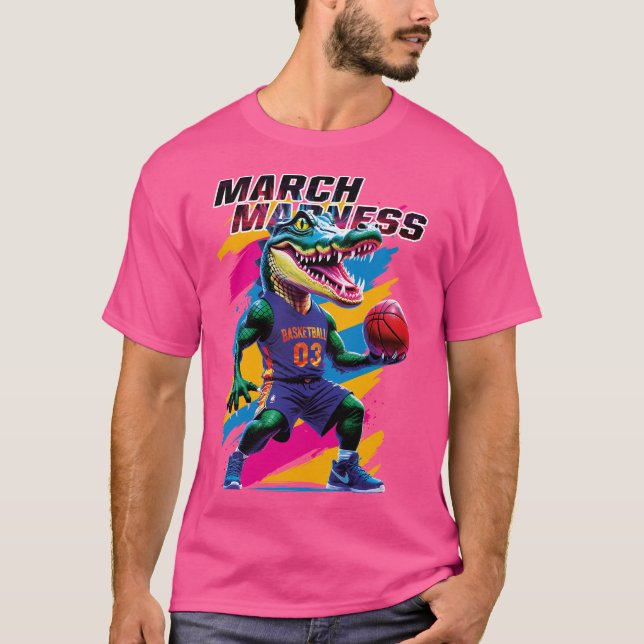 Camiseta Playera Gator Madness basketball (Frente)