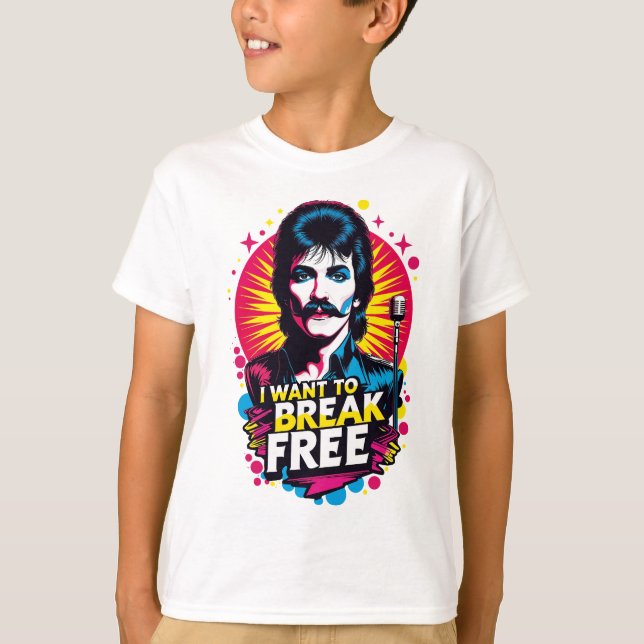 Camiseta Playera I Want to Break Free (Frente)