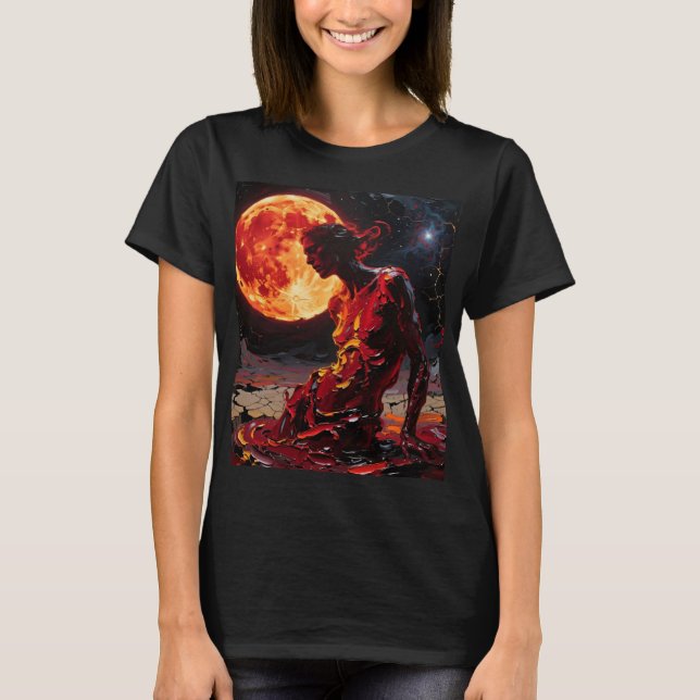 camiseta / playera – “Luna de Sangre” (Frente)