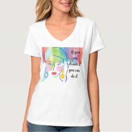 Camiseta Playera si puedo sonarlo, puedo hacerlo