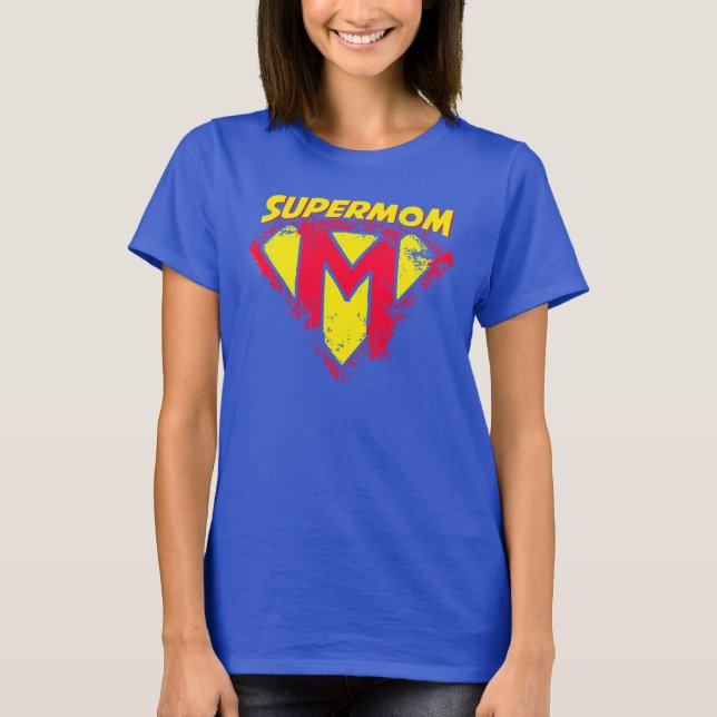 Camiseta Playera SuperMom (Frente)