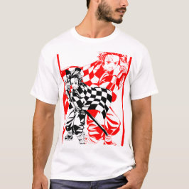 Camiseta Playera - Tanjiro/kimetsu - Sublimanic