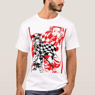 Camiseta Playera - Tanjiro/kimetsu - Sublimanic