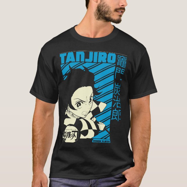 Camiseta Playera - Tanjiro - Sublimanic (Frente)