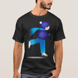 Camiseta Playful Ice Skater