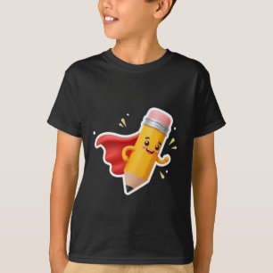 Camiseta Playful Pencil Power - Criativa Tee