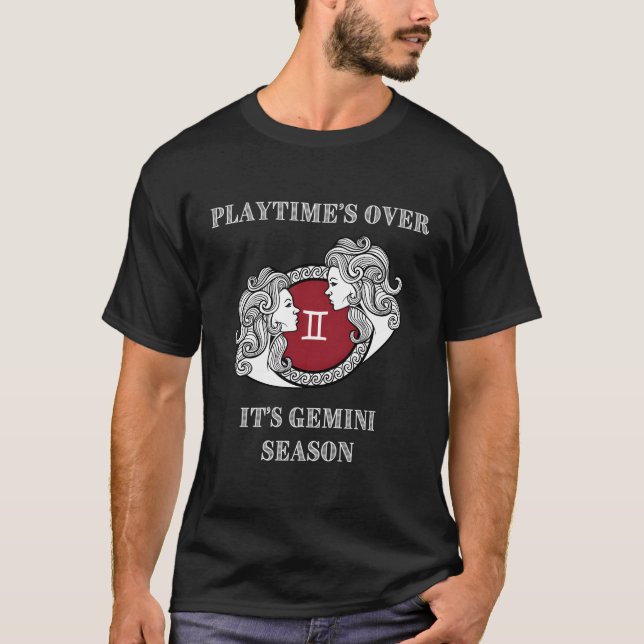 Camiseta Playtime â€™S Sobre A Estação Itâ€™S Gemini (Frente)