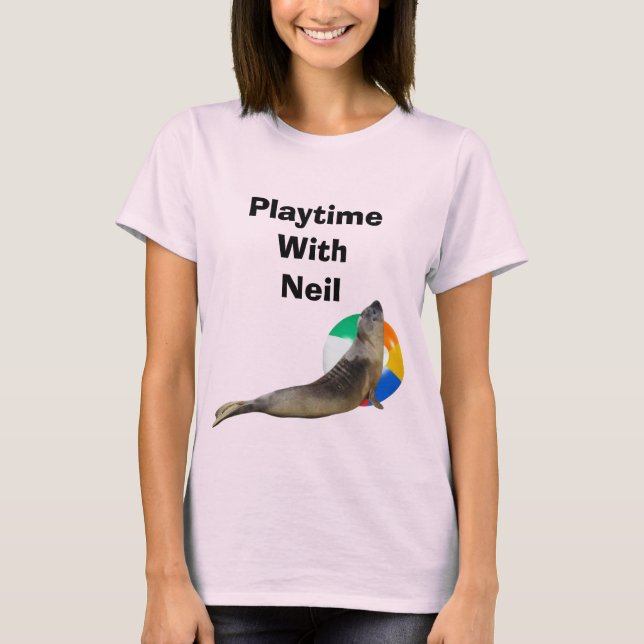 Camiseta Playtime Com Neil (Frente)