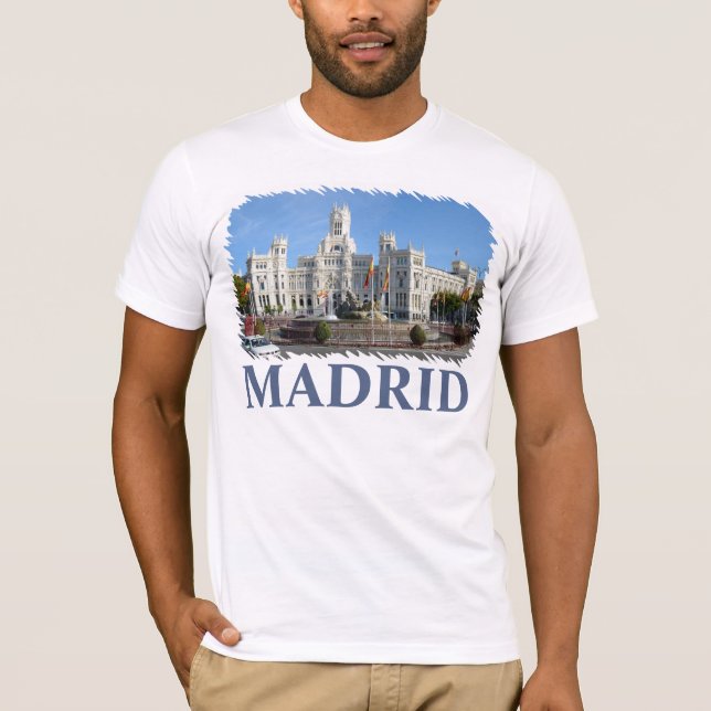 Camiseta Plaza de Cibeles, Madrid (Frente)