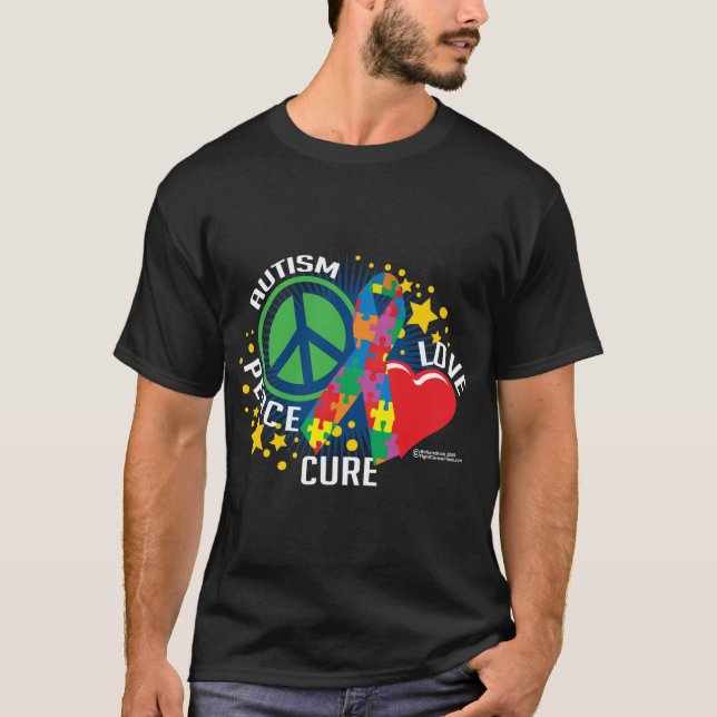 Camiseta PLC do autismo (Frente)