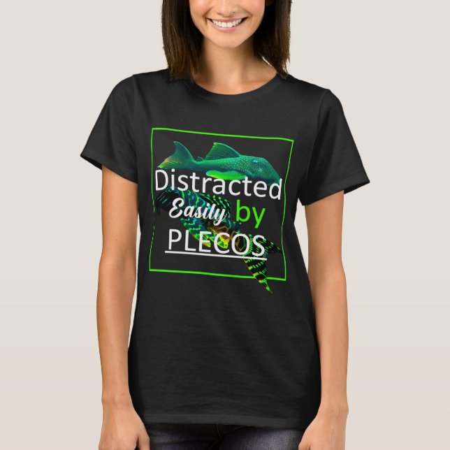 Camiseta Pleco Fantasma Verde (Frente)