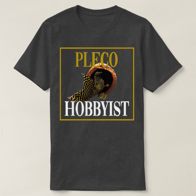 Camiseta Pleco Hobbyist (Frente do Design)