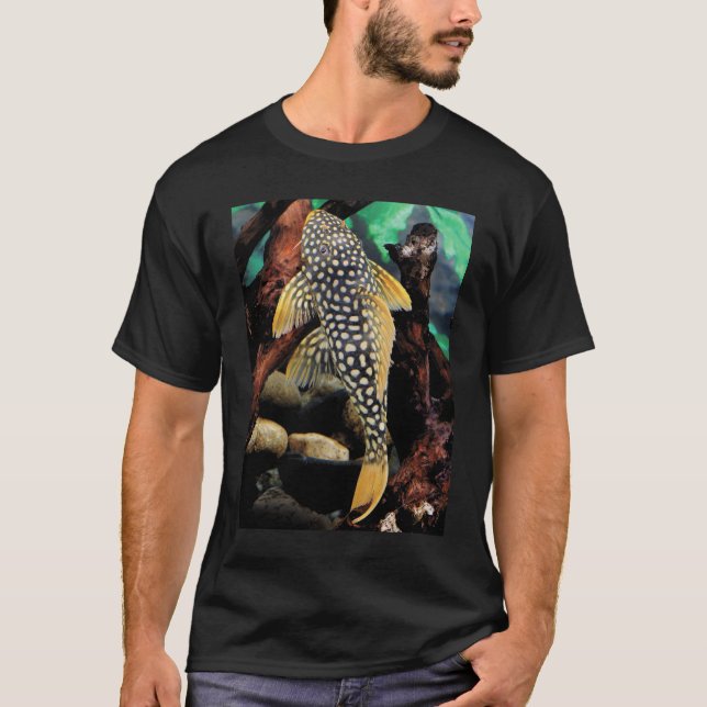 Camiseta Pleco , Scobinancistrus aureatus (Frente)