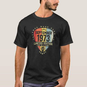 Camiseta Plectro de Guitarra Lendas Nasceram Em Setembro d