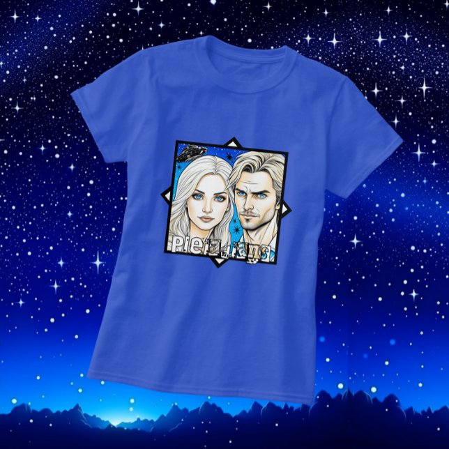 Camiseta Pleiade Extra Terrestrials e OVNI (Criador carregado)