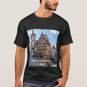 Camiseta Plönlein em Rothenburg ob der Tauber, Alemanha