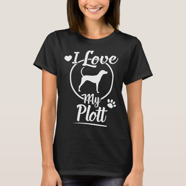 Camiseta Plott Hound  2 (Frente)