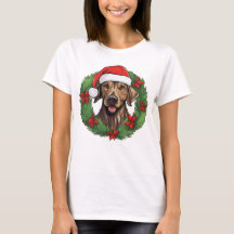 Plott Hound Wreath de Natal