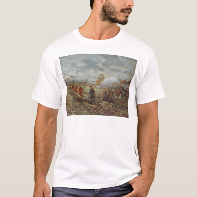 Camiseta Ploughing do inverno (Frente)