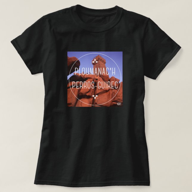 Camiseta Ploumanac' h Perros-Guirec NF (Frente do Design)