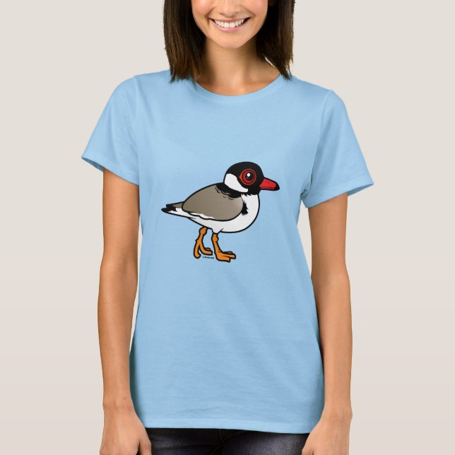 Camiseta Plover Hooded Birdorable (Frente)