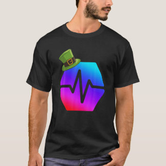 Camiseta PLS Pulsechain com o chapéu de Patrick da Rua para