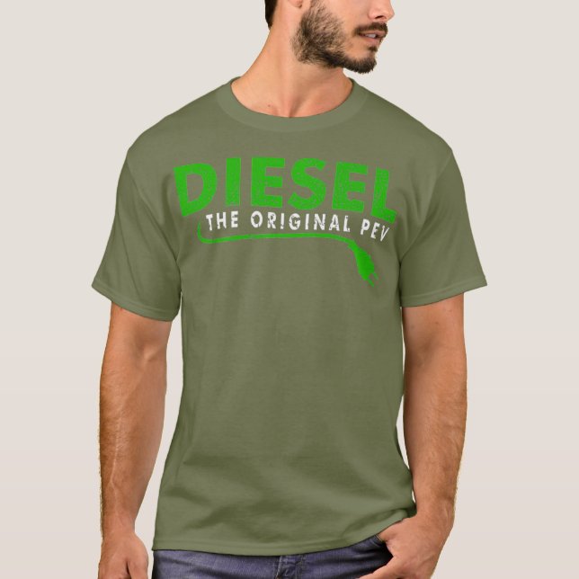 Camiseta Plug- in de PEV original a diesel (Frente)
