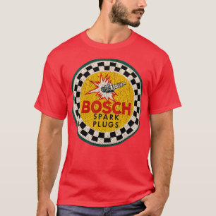 Camiseta Plug- ins de faísca de vinheta Bosch