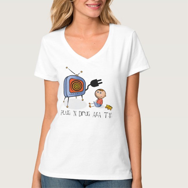 Camiseta Plug N Drug AKA TV (Frente)