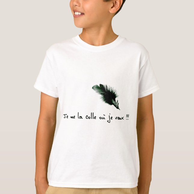 Camiseta pluma (Frente)