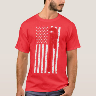 Camiseta Plumbador de Linha Fino Patriot
